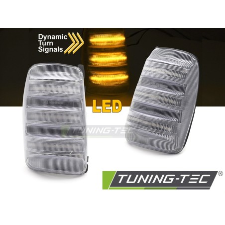 SIDE DIRECTION IN THE MIRROR WHITE LED SEQ fits FORD TRANSIT 13-