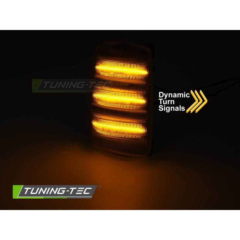 SIDE DIRECTION IN THE MIRROR WHITE LED SEQ fits FORD TRANSIT 13-