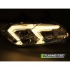 XENON HEADLIGHTS YELLOW LED CHROME DRL fits BMW E92 / E93 LCI 10-13