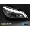 HEADLIGHTS TUBE LED CHROME SEQ DRL fits MERCEDES W204 11-14