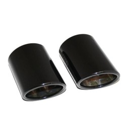 Embouts d'échappement noirs pour Audi RS3 (8P)