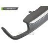 DIFFUSOR TWIN OUTLET SILVER SPORT S STYLE fits AUDI A6 C7 11-14
