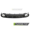 DIFFUSOR TWIN OUTLET GLOSSY BLACK SPORT STYLE fits AUDI A6 C7 14-18