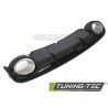 DIFFUSOR TWIN OUTLET GLOSSY BLACK SPORT STYLE fits AUDI A6 C6 04-11