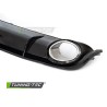 DIFFUSOR SINGLE OUTLET GLOSSY BLACK SPORT STYLE fits AUDI A4 B8 08-11