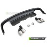 DIFFUSOR TWIN OUTLET SILVER SPORT S STYLE fits AUDI A5 8T 8F 11-16