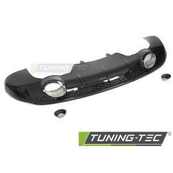 DIFFUSOR TWIN OUTLET PDC GLOSSY BLACK SPORT STYLE fits AUDI Q5 8R 12-16