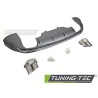 DIFFUSOR TWIN OUTLET PDC SILVER SPORT S STYLE fits AUDI Q5 8R 08-12