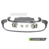 DIFFUSOR TWIN OUTLET PDC SILVER SPORT S STYLE fits AUDI Q5 8R 08-12