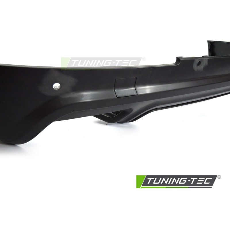 DIFFUSOR TWIN OUTLET PDC BLACK SPORT S STYLE fits AUDI Q7 4L 05-15