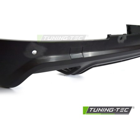 DIFFUSOR TWIN OUTLET PDC BLACK SPORT S STYLE fits AUDI Q7 4L 05-15