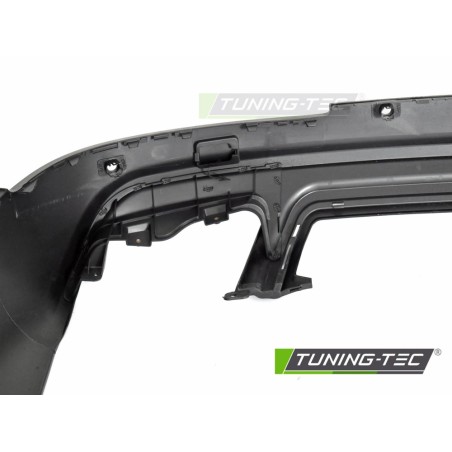 DIFFUSOR TWIN OUTLET PDC BLACK SPORT S STYLE fits AUDI Q7 4L 05-15