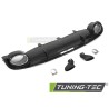 DIFFUSOR TWIN OUTLET GLOSSY BLACK SPORT STYLE fits AUDI A7 C7 10-14