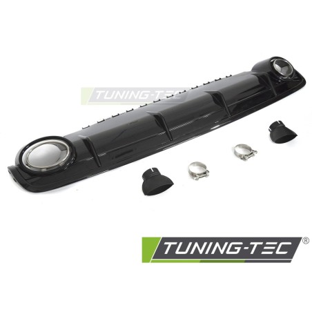 DIFFUSOR TWIN OUTLET SPORT STYLE fits AUDI Q7 4M 15-19