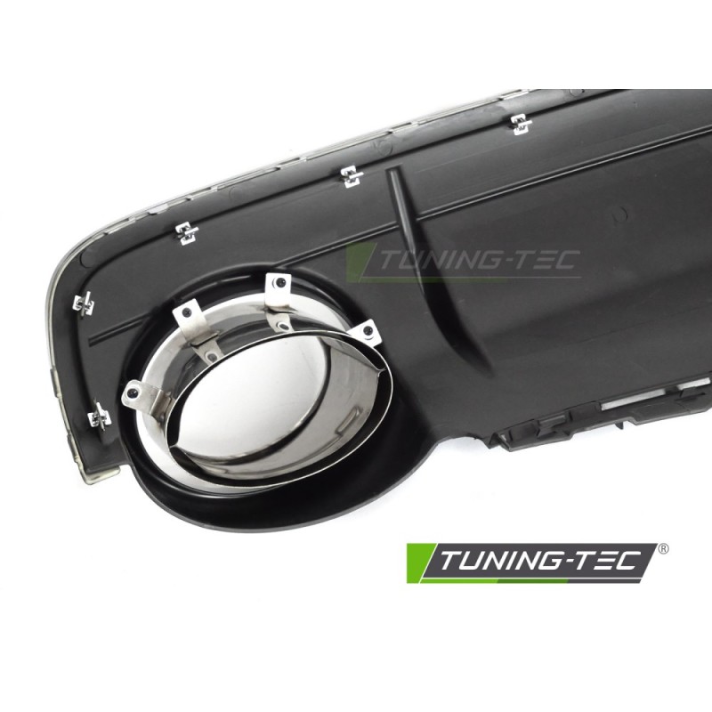 DIFFUSOR TWIN OUTLET SPORT STYLE fits AUDI Q7 4M 15-19