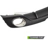 DIFFUSOR TWIN OUTLET MATT BLACK SPORT STYLE fits AUDI TT 8J 06-14