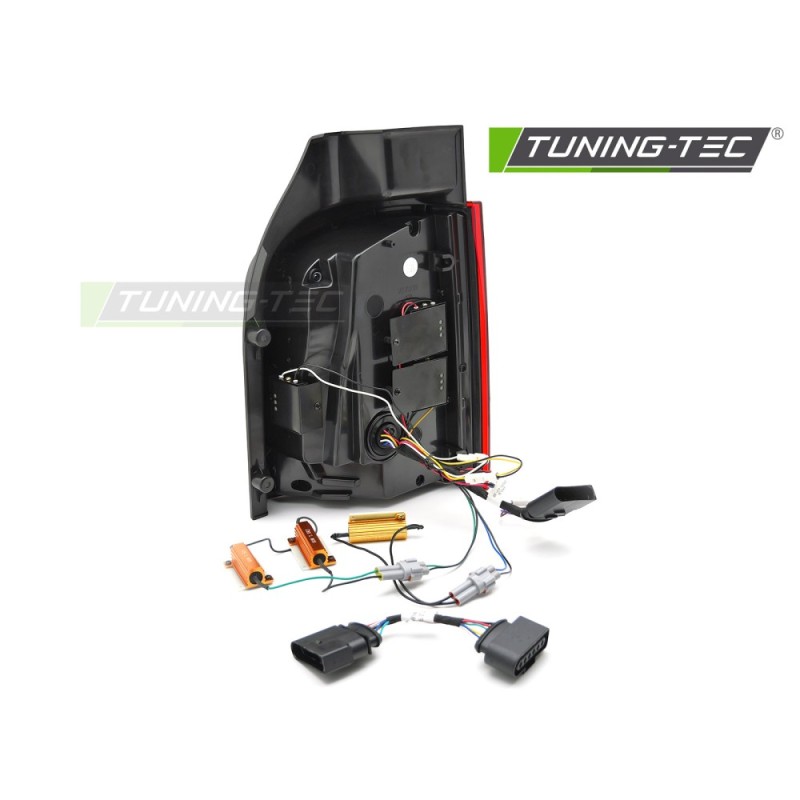 LED BAR TAIL LIGHTS RED SEQ fits VW T5 04.03-09 / 10-15