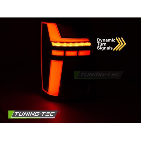 LED BAR TAIL LIGHTS SMOKE SEQ fits VW T6 15-19 / T6.1 20-24