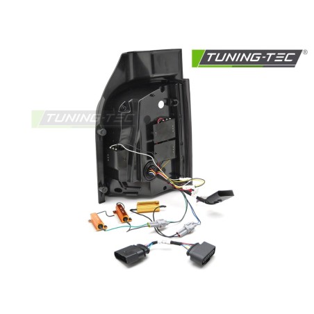 LED BAR TAIL LIGHTS SMOKE SEQ fits VW T5 04.03-09 / 10-15