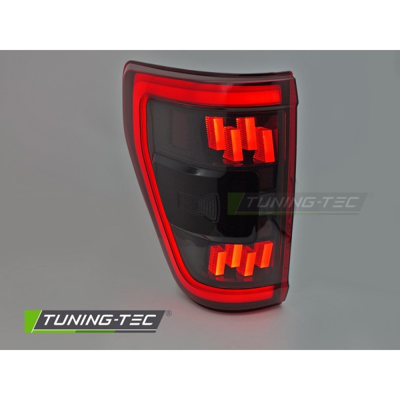 FULL LED TAIL LIGHTS RED SEQ fits FORD F150 MK14 20-23