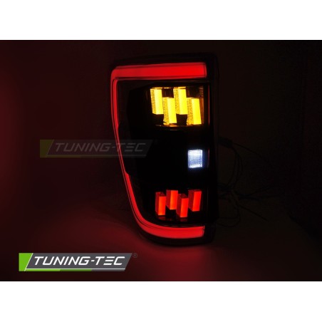 FULL LED TAIL LIGHTS RED SEQ fits FORD F150 MK14 20-23