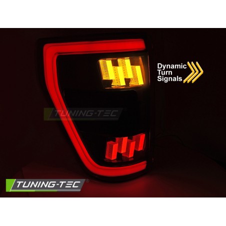 FULL LED TAIL LIGHTS RED SEQ fits FORD F150 MK14 20-23