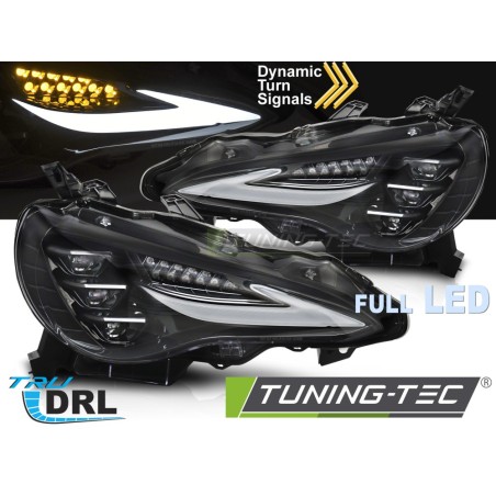 HEADLIGHTS FULL LED SEQ DRL fits TOYOTA GT86 12-21