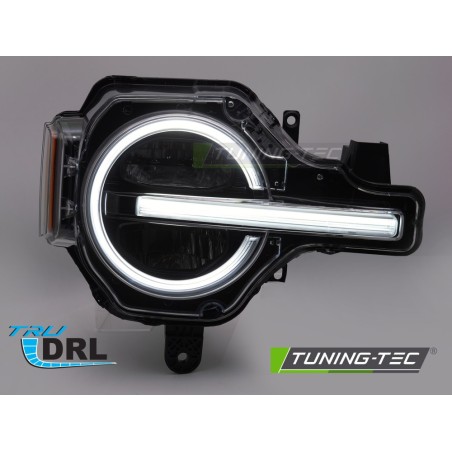 HEADLIGHTS FULL LED DRL BLACK fits FORD BRONCO 21-24