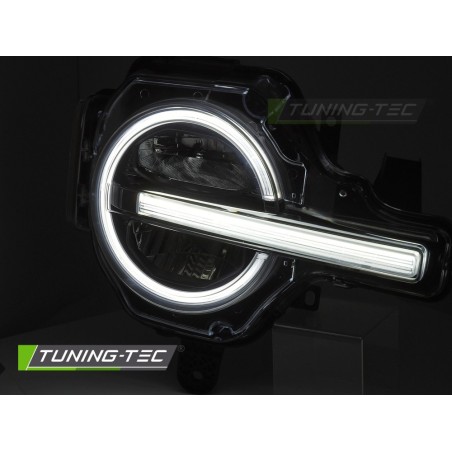 HEADLIGHTS FULL LED DRL BLACK fits FORD BRONCO 21-24