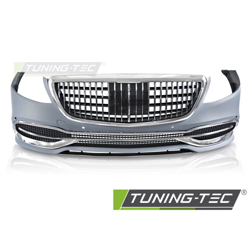 FRONT BUMPER SPORT STYLE PDC ACC fits MERCEDES S-CLASS W222 18-20
