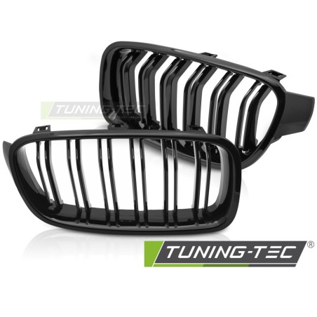 GRILLE SPORT GLOSSY BLACK DOUBLE BAR fits BMW F30 / F31 11-18