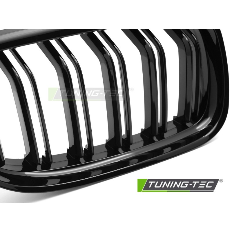 GRILLE SPORT GLOSSY BLACK DOUBLE BAR fits BMW E90 / E91 LCI 09-11