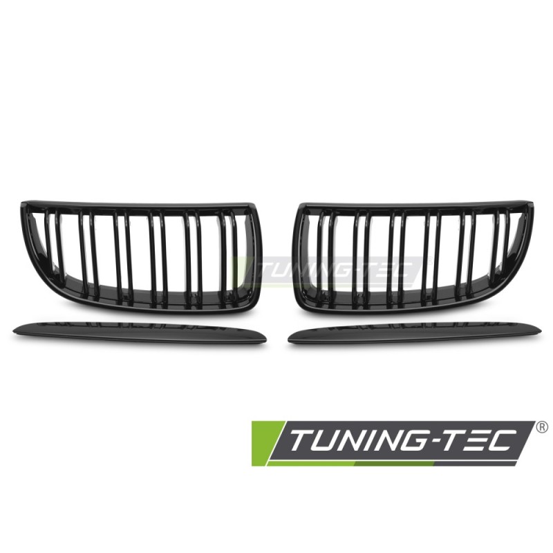 GRILLE SPORT GLOSSY BLACK DOUBLE BAR fits BMW E90 / E91 05-08