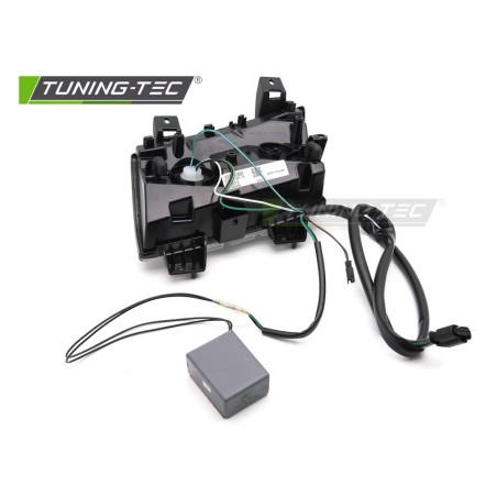 FRONT DIRECTION DRL SEQ SMOKE fits JEEP WRANGLER JL 18-23