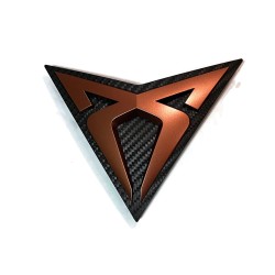 Front emblem CUPRA logo carbon copper CUPRA Ateca Leon