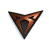 Front emblem CUPRA logo carbon copper CUPRA Ateca Leon