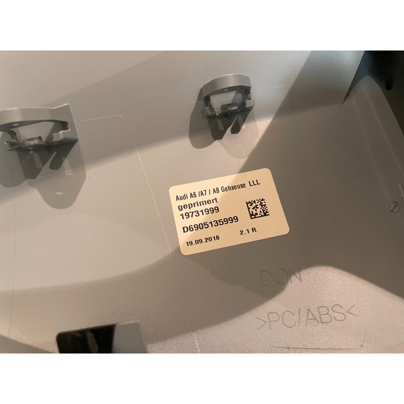 Left mirror cover cap Audi A6 C8 A7 A8 | 4N1857527