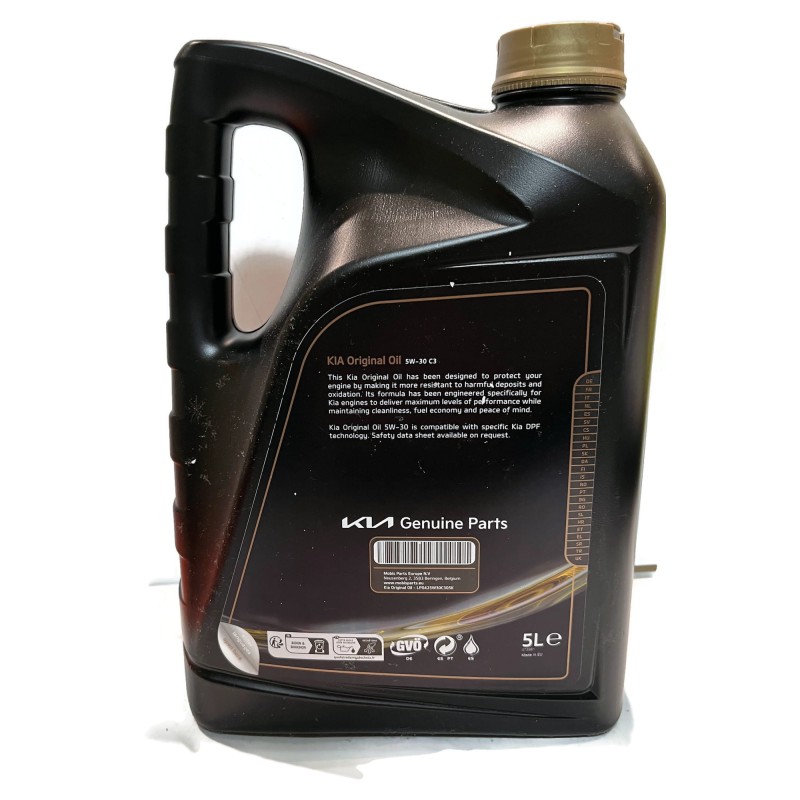 Original KIA engine oil 5W-30 C3 5l | LP0425W30C305K