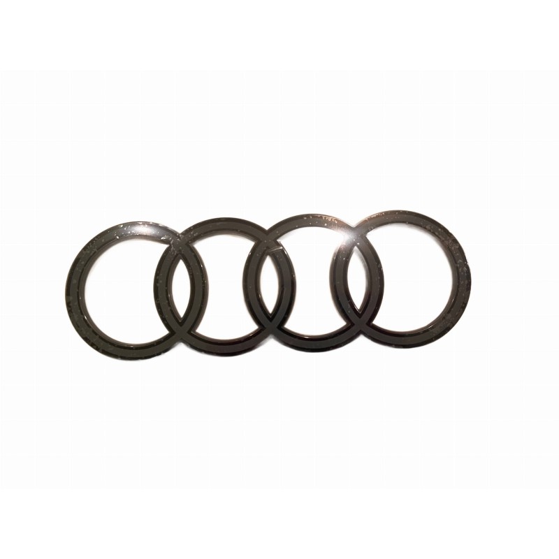 Rear emblem tailgate badge stiker Audi ring black AUDI Q7 FL 12/2023-