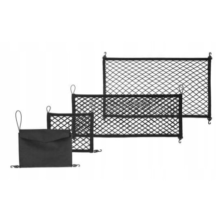 Luggage compartment netting system 4pc 6VE065110 SKODA FABIA IV