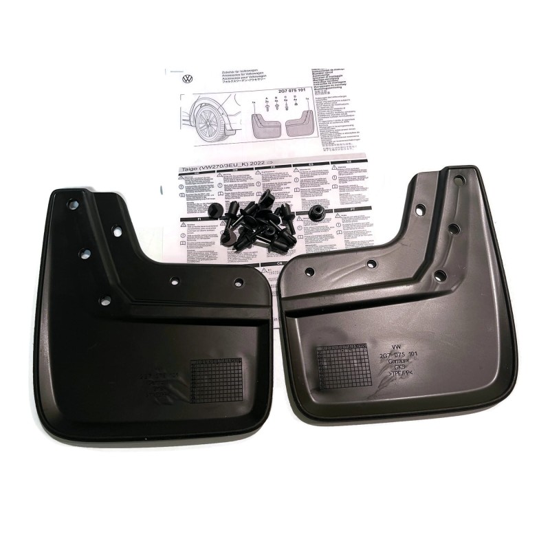 ORIGINAL rear wheel mudflaps rear VW Taigo 2022- 2G7075101