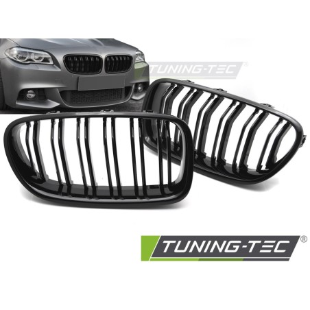 GRILLE SPORT GLOSSY BLACK DOUBLE BAR fits BMW F10 / F11 10-16