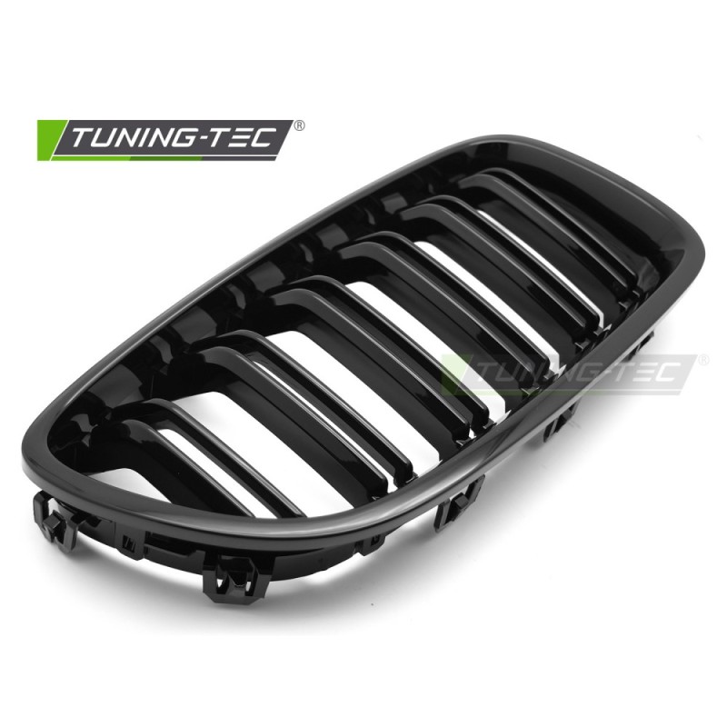 GRILLE SPORT GLOSSY BLACK DOUBLE BAR fits BMW F10 / F11 10-16