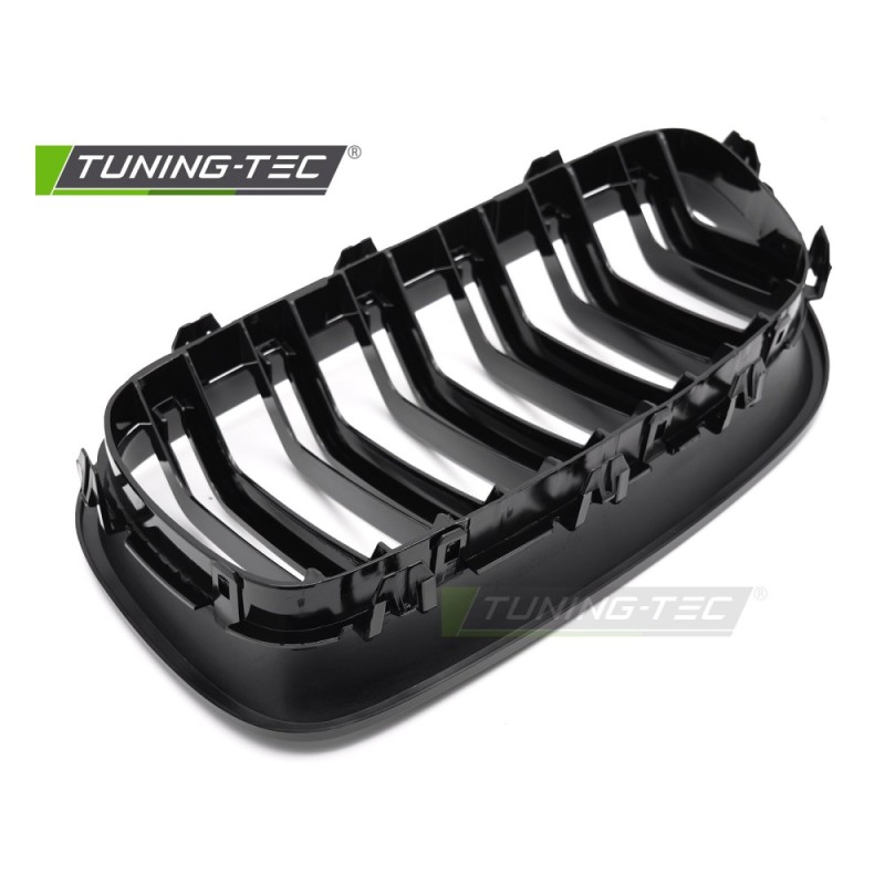 GRILLE SPORT GLOSSY BLACK DOUBLE BAR fits BMW F10 / F11 10-16
