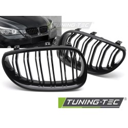 GRILLE SPORT GLOSSY BLACK DOUBLE BAR fits BMW E60 / E61 03-10