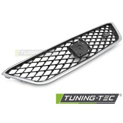 GRILLE SPORT STYLE SILVER BLACK fits SEAT IBIZA 12-17