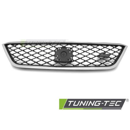 GRILLE SPORT STYLE SILVER BLACK fits SEAT IBIZA 12-17