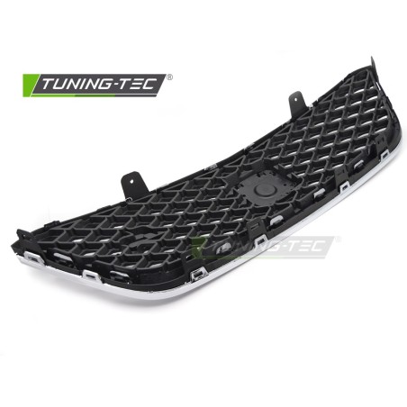 GRILLE SPORT STYLE SILVER BLACK fits SEAT IBIZA 12-17