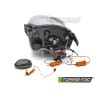 HEADLIGHTS TUBE LIGHT BLACK DRL fits MINI (COOPER) F55 / F56 / F57 14-17