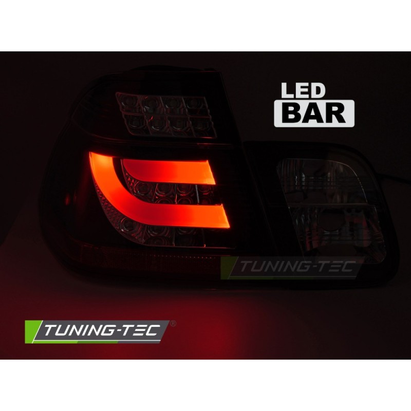 LED TAIL LIGHTS SMOKE fits BMW E46 01-05 SEDAN
